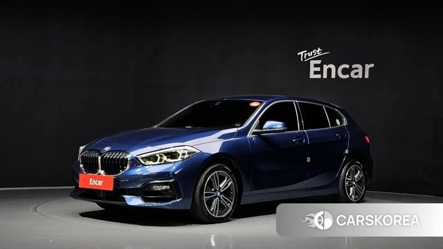 BMW 1 Series (F40) 2022 Синий из Кореи