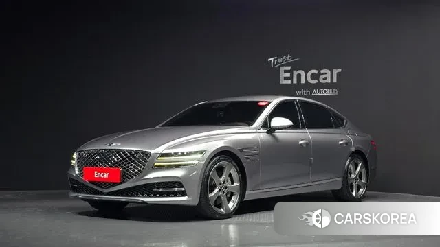 Genesis G80 (RG3) 2022 Серебристо-серый из Кореи