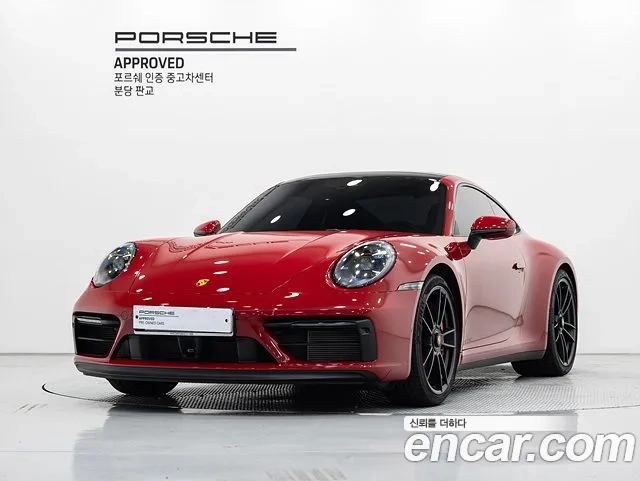 Porsche 911(992) 2022 Красный из Кореи