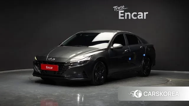 Hyundai Avante Hybrid (CN7) 2021 Серый из Кореи