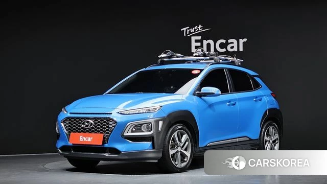 Hyundai Kona 2018 Синий из Кореи