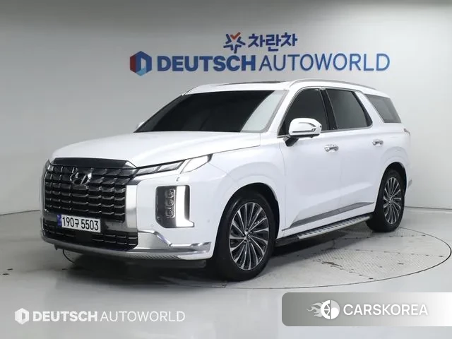 Hyundai The New Palisade 2023 Белый из Кореи