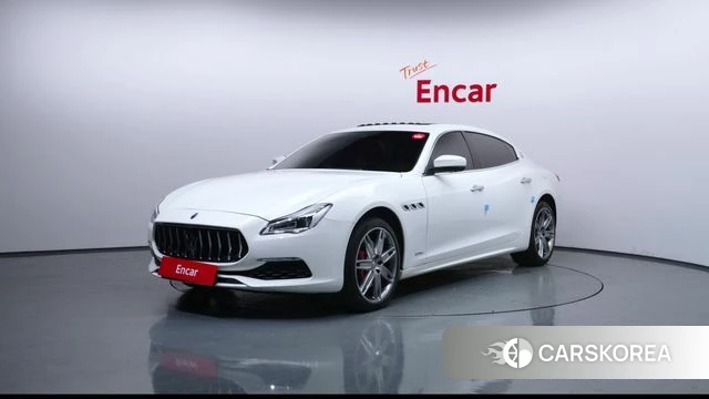 Maserati Quattroporte 2020 Белый из Кореи