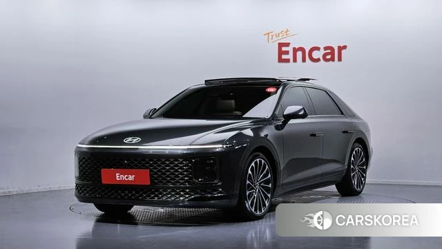 Hyundai Grandeur Hybrid (GN7) 2024 Серый из Кореи