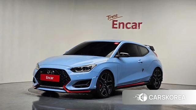 Hyundai Veloster (JS) 2020 Небесно-голубой из Кореи