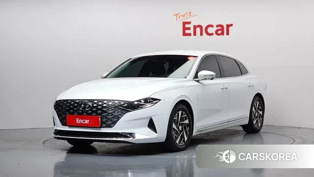 Hyundai The New Grandeur IG Hybrid 2022 Белый из Кореи