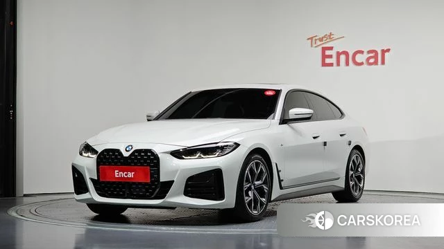 BMW 4 Series (G22) 2024 Белый из Кореи