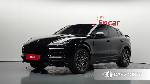 Porsche Cayenne (PO536) 2021 Черный из Кореи