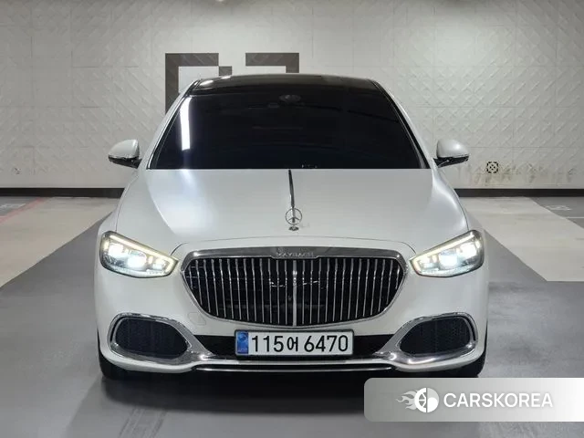 Mercedes-Benz S-Class W223 2023 Белый из Кореи