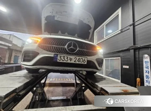 Mercedes-Benz CLA-Class C118 2023 Белый из Кореи