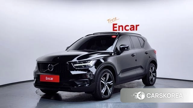 Volvo XC40 2018 Черный из Кореи