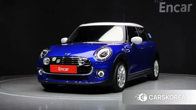 Mini Cooper 2020 Синий из Кореи