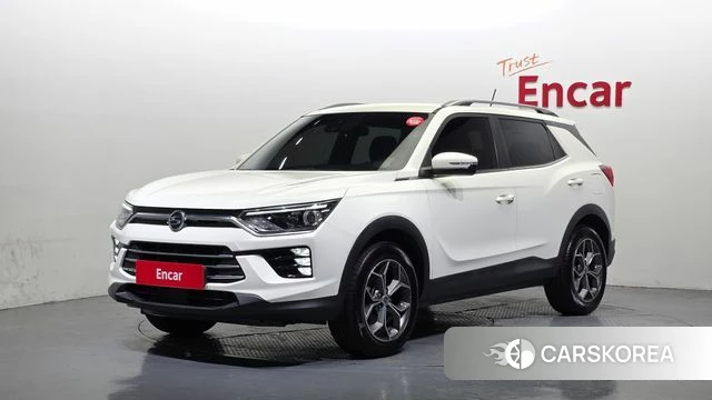 Ssangyong Beautiful Korando 2021 Белый из Кореи