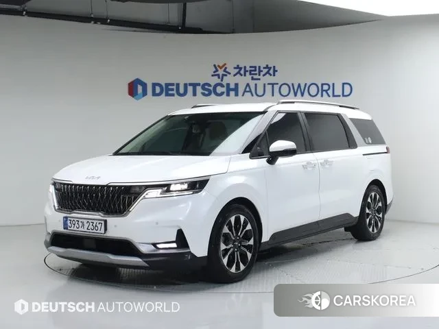 Kia Carnival 4th generation 2022 Белый из Кореи