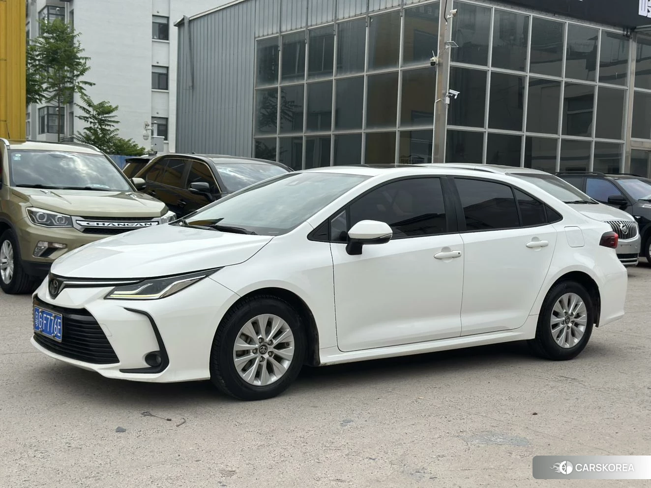 Toyota Corolla 2022 Белый из Китая