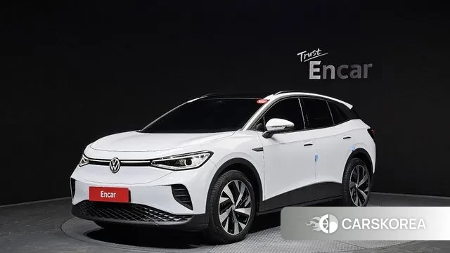 Volkswagen ID.4 2022 Белый из Кореи