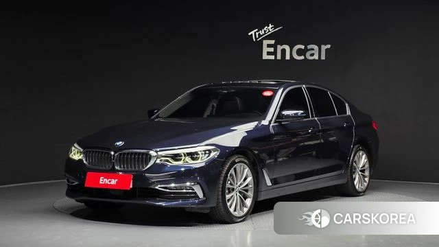 BMW 5 Series (G30) 2020 Синий из Кореи