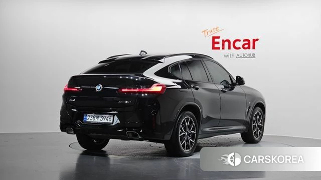 BMW X4 (G02) 2023 Черный из Кореи