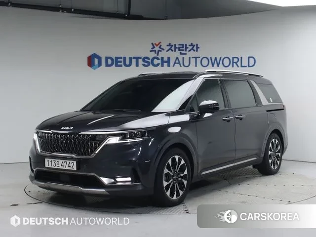 Kia Carnival 4th generation 2022 Серый из Кореи