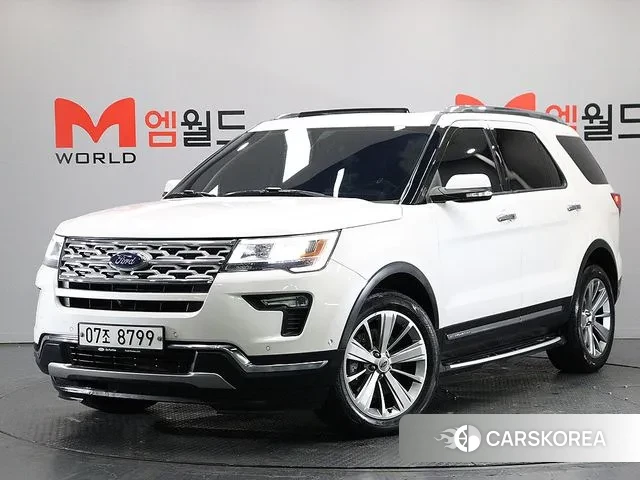 Ford Explorer 2018 Белый из Кореи
