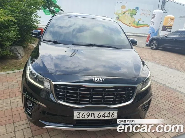 Kia The New Carnival 2020 Черный из Кореи