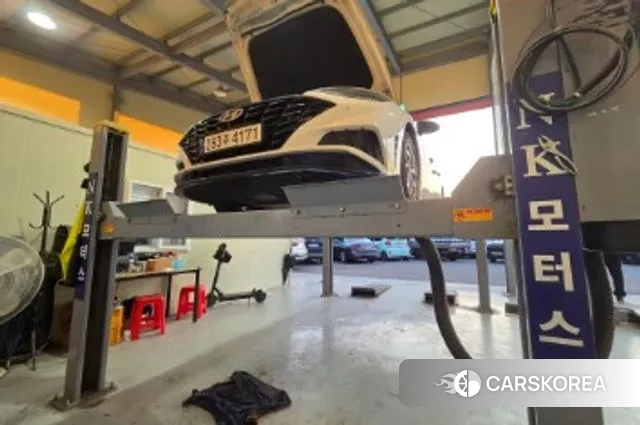 Hyundai Sonata (DN8) 2022 Белый из Кореи