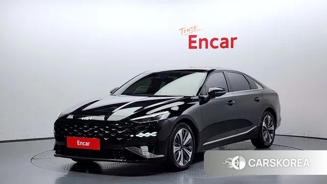 Kia K8 Hybrid 2022 Черный из Кореи