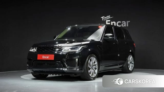 Land Rover Range Rover Sport 2nd Generation 2019 Черный из Кореи
