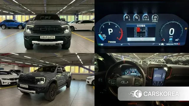 Ford Ranger 4th Generation 2023 Серый из Кореи