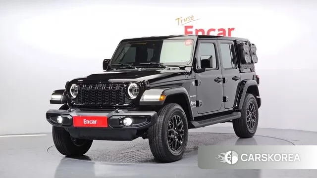 Jeep Wrangler (JL) 2024 Черный из Кореи