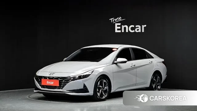 Hyundai Avante (CN7) 2020 Серебристо-серый из Кореи