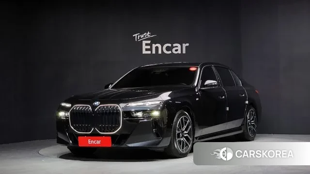 BMW 7 Series (G70) 2024 Черный из Кореи