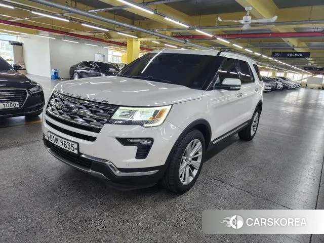 Ford Explorer 2018 Белый из Кореи