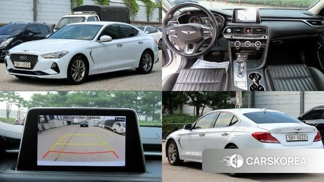 Genesis G70 2018 Белый из Кореи
