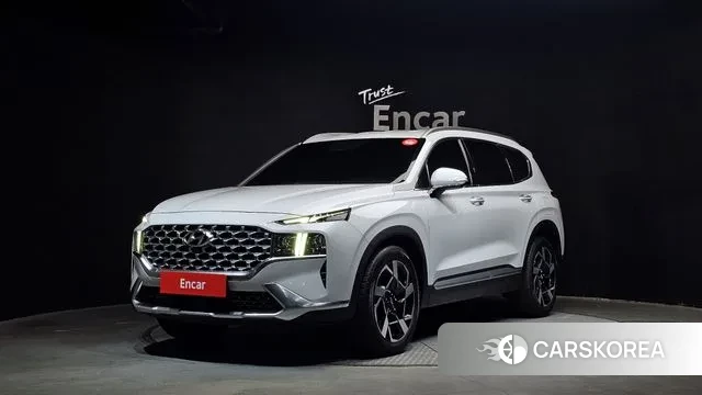 Hyundai The New Santa Fe 2021 Белый из Кореи