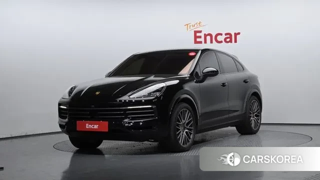 Porsche Cayenne (PO536) 2022 Черный из Кореи