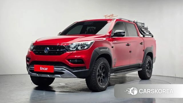 Ssangyong Rexton Sports 2019 Красный из Кореи