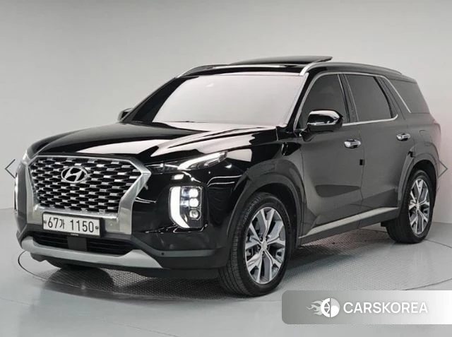 Hyundai Palisade 2018 Черный из Кореи
