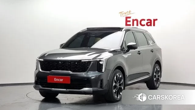 Kia The New Sorento 4th Generation 2024 Серый из Кореи