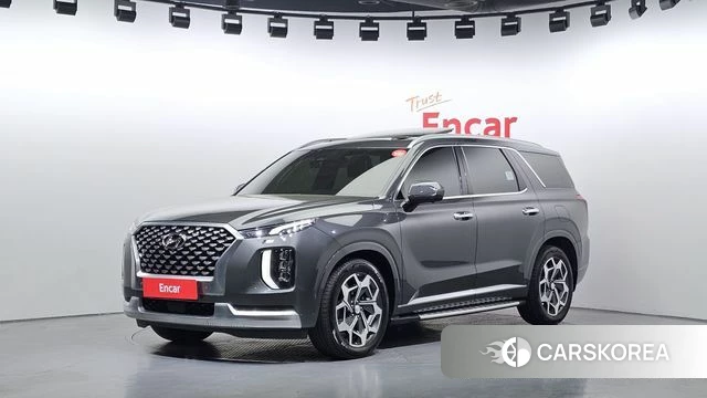 Hyundai Palisade 2021 Серый из Кореи