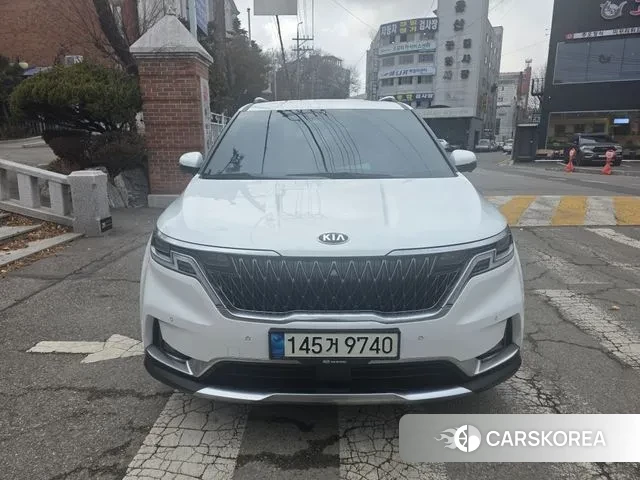 Kia Carnival 4th generation 2021 Жемчужный цвет из Кореи