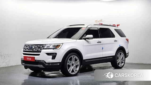 Ford Explorer 2018 Белый из Кореи
