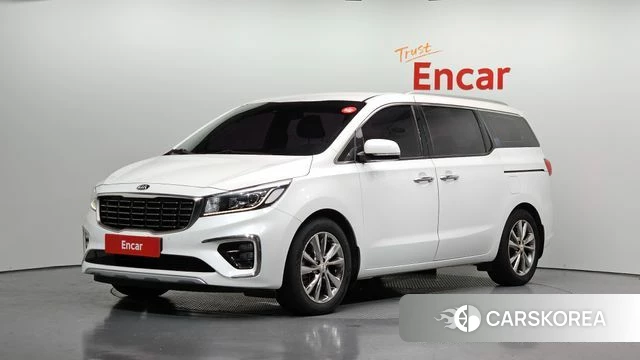 Kia The New Carnival 2019 Белый из Кореи