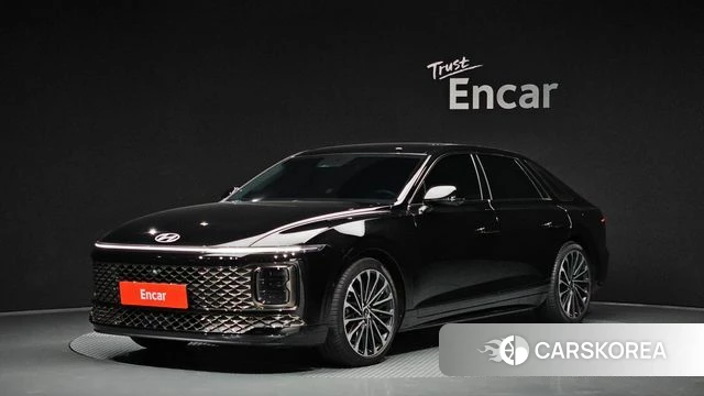 Hyundai Grandeur (GN7) 2023 Черный из Кореи