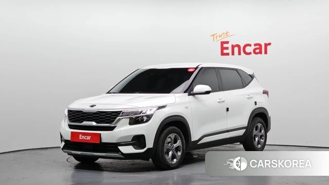 Kia Seltos 2021 Белый из Кореи