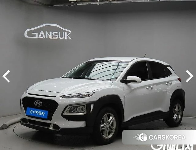 Hyundai Kona 2018 Белый из Кореи