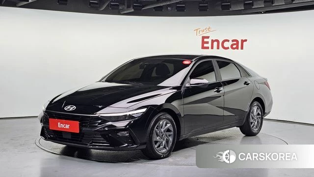 Hyundai The New Avante (CN7) 2024 Черный из Кореи