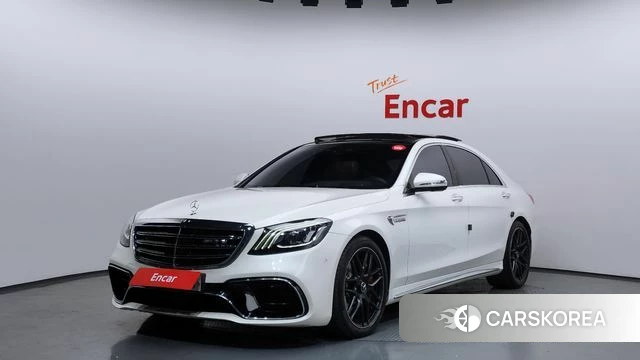 Mercedes-Benz S-Class W222 2018 Белый из Кореи