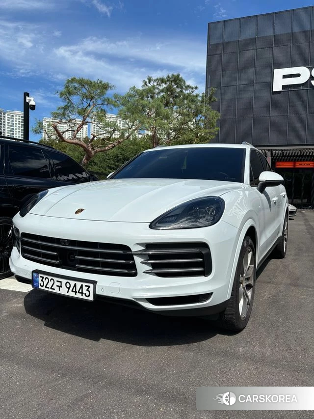 Porsche Cayenne (PO536) 2019 Белый из Кореи