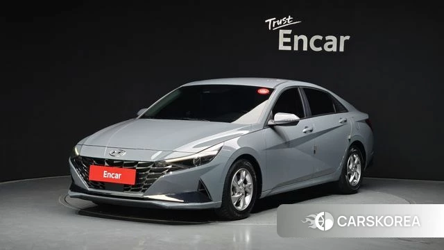 Hyundai Avante (CN7) 2020 Серебристо-серый из Кореи